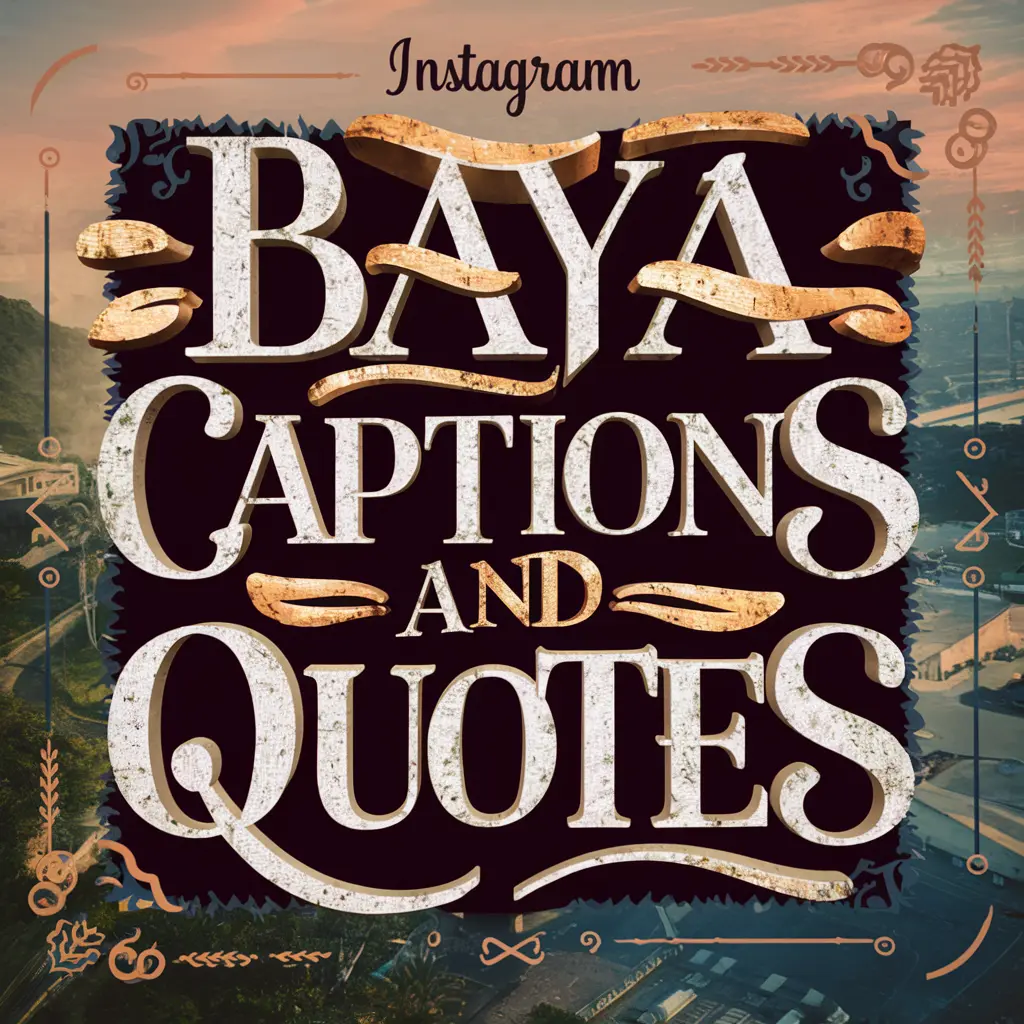 baya Captions And Quotes For Instagram