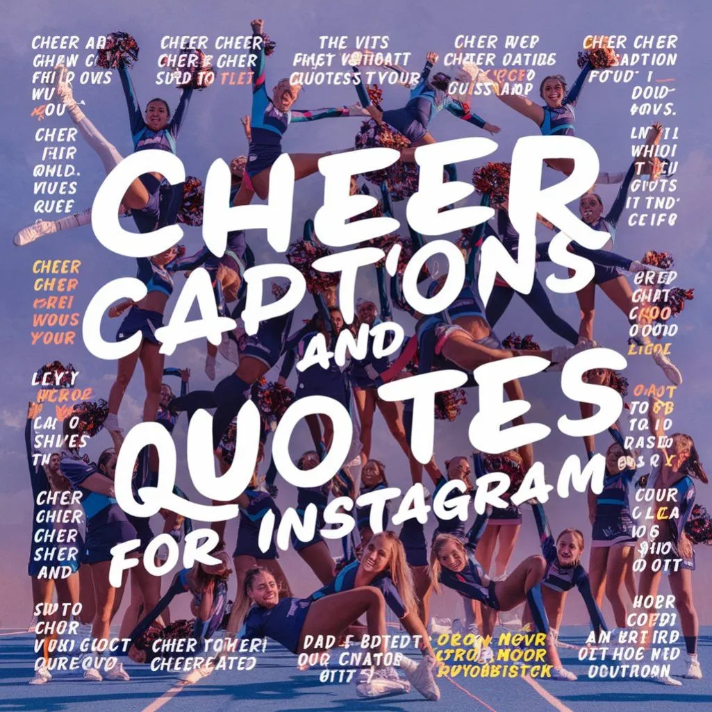 Cheer Captions And Quotes For Instagram