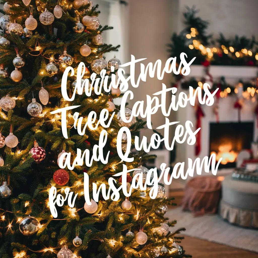 Christmas Tree Captions And Quotes For Instagram