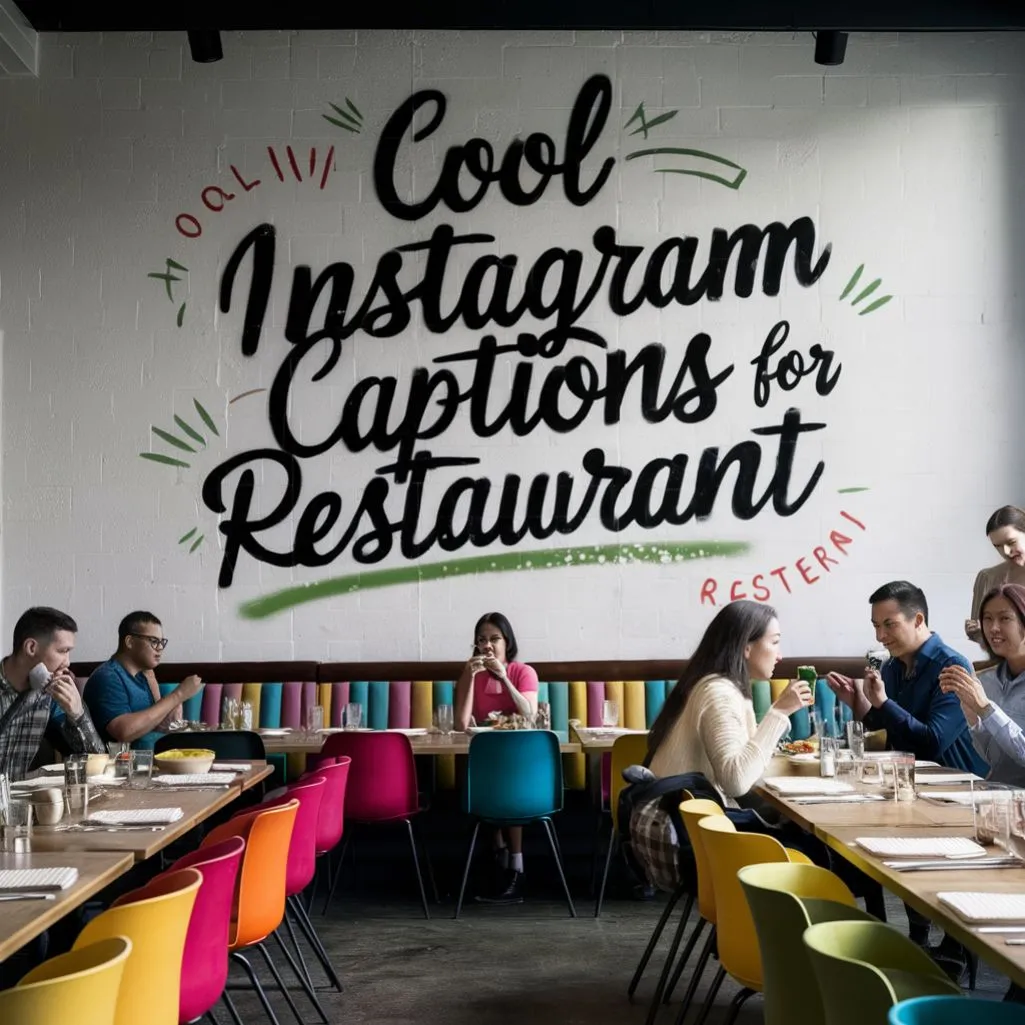 Cool Instagram Captions For Restaurant