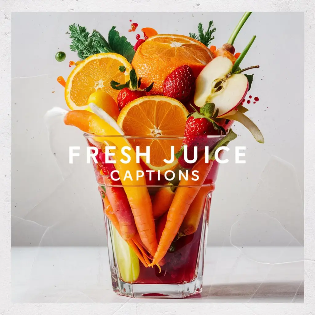 Fresh Juice Captions