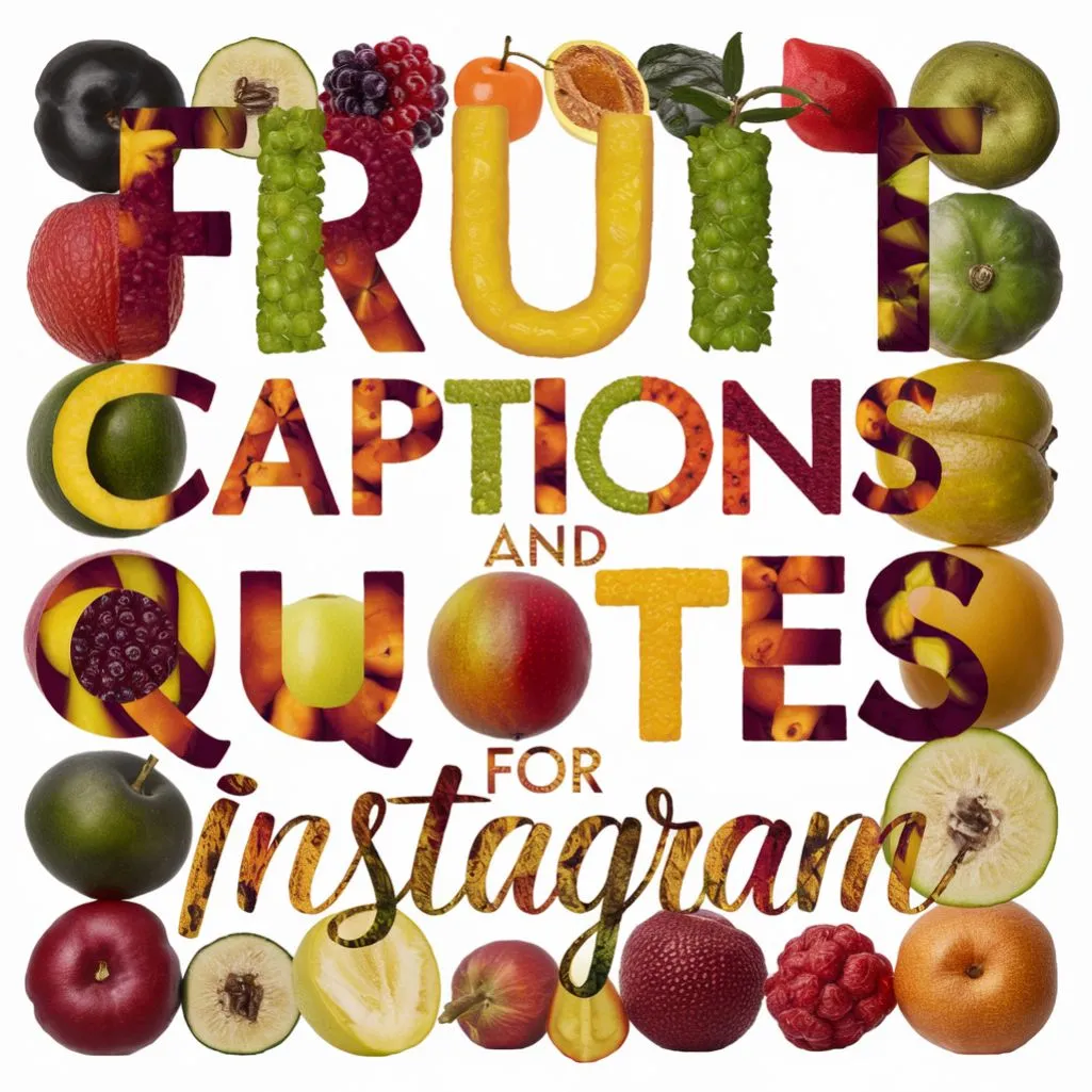 Fruit Captions and Quotes for Instagram