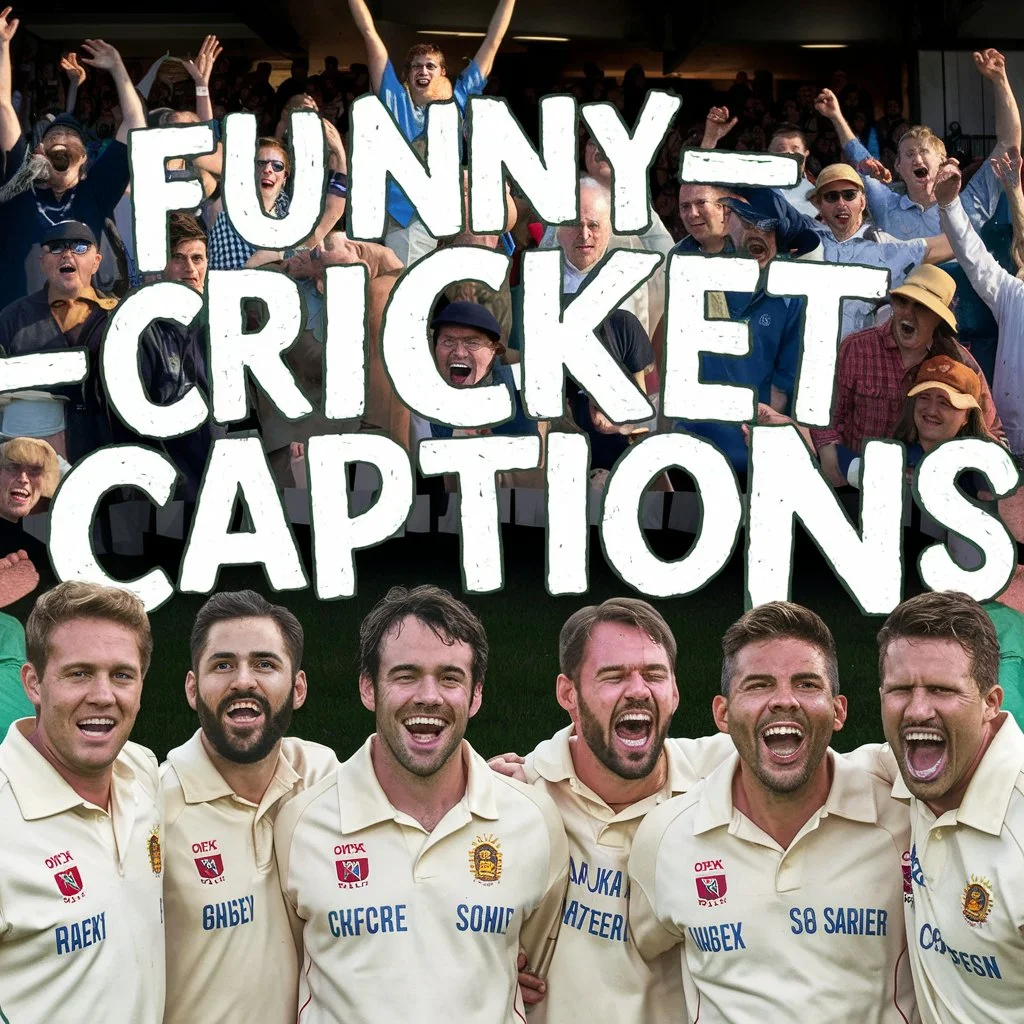Funny Cricket Captions