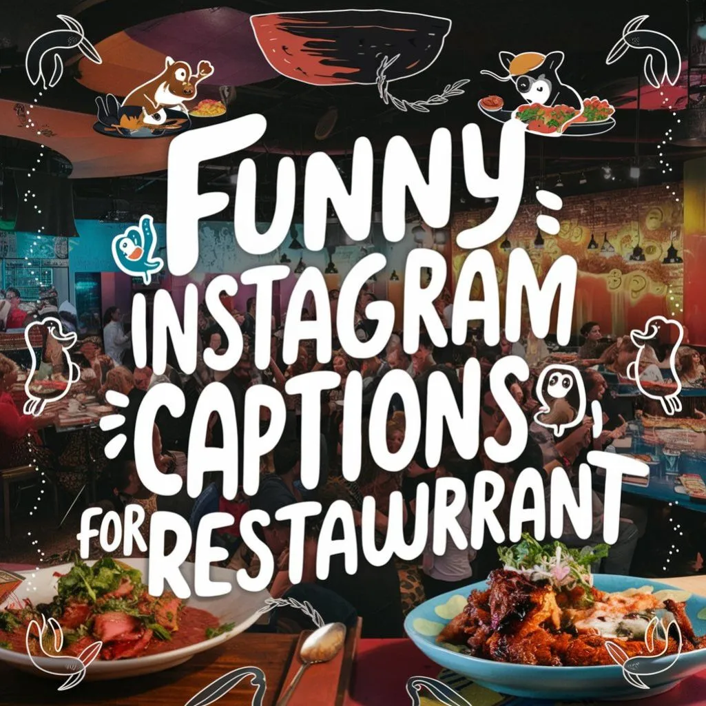 Funny Instagram Captions For Restaurant