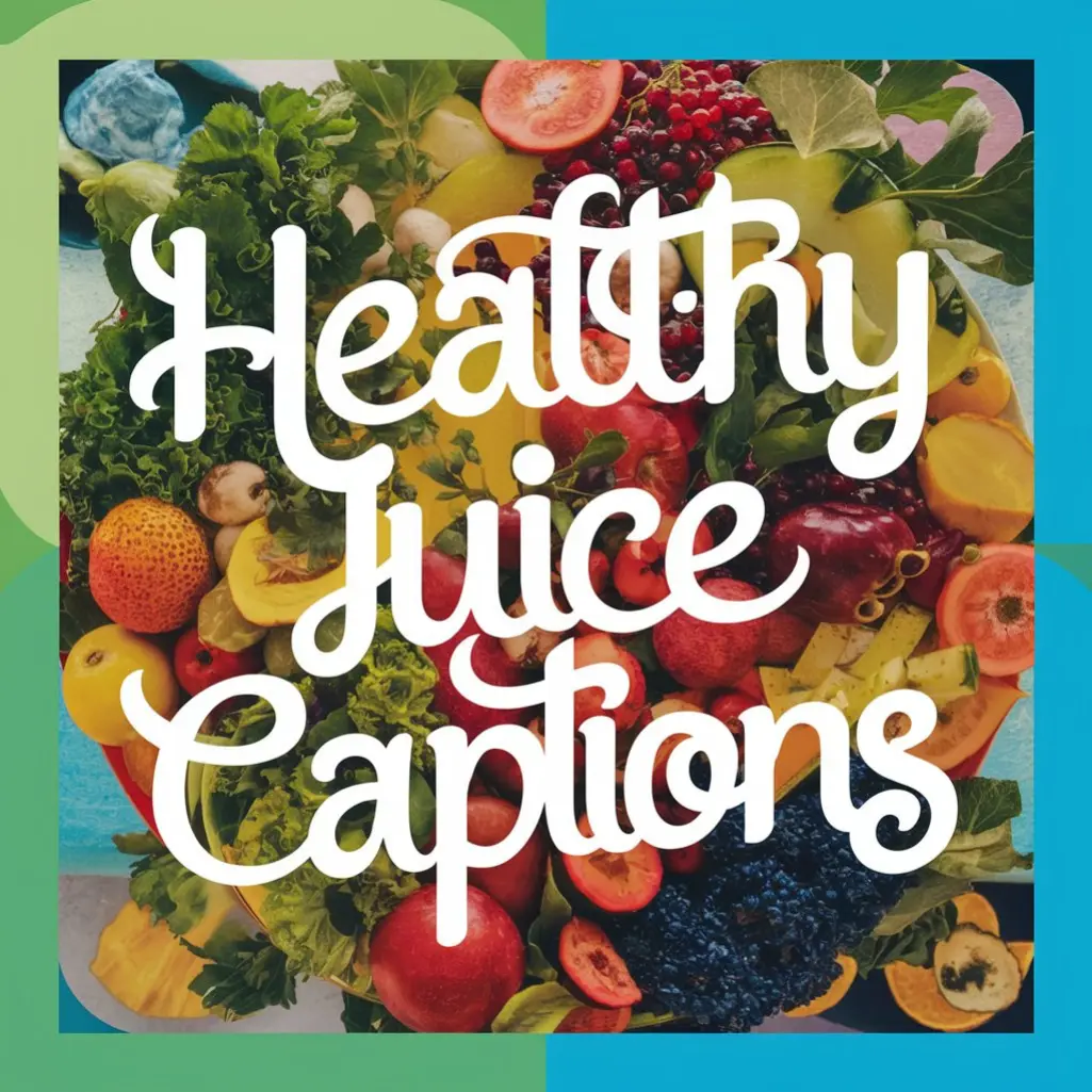 Healthy Juice Captions