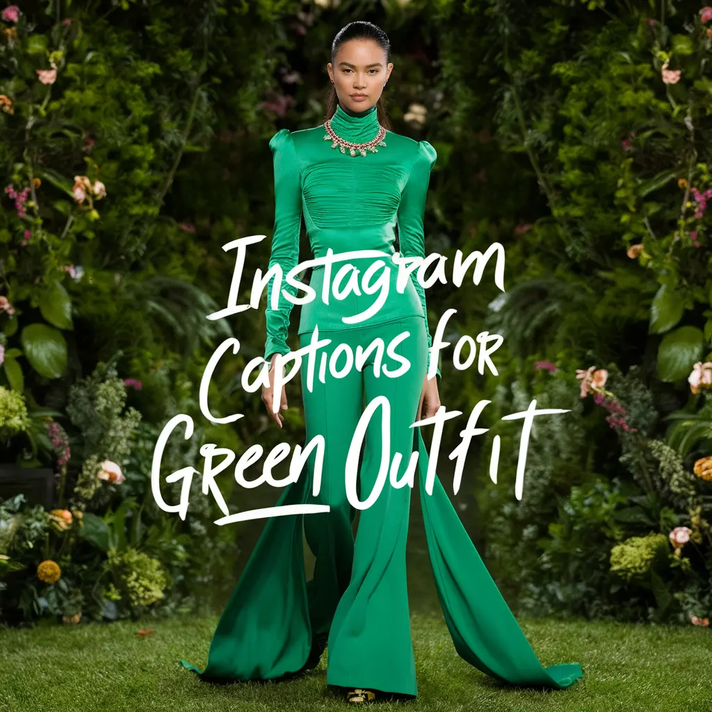 Instagram Captions For Green Outfit