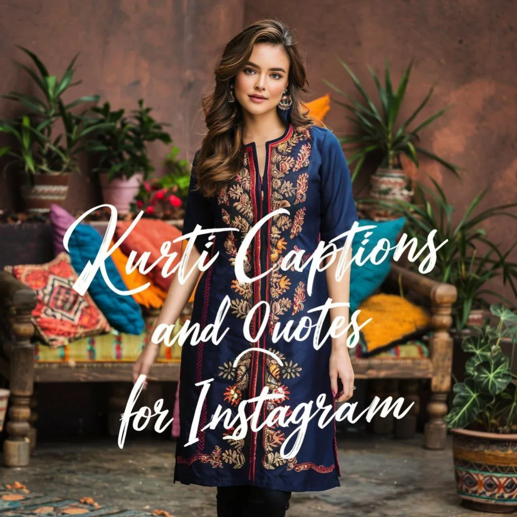 Kurti Captions And Quotes For Instagram