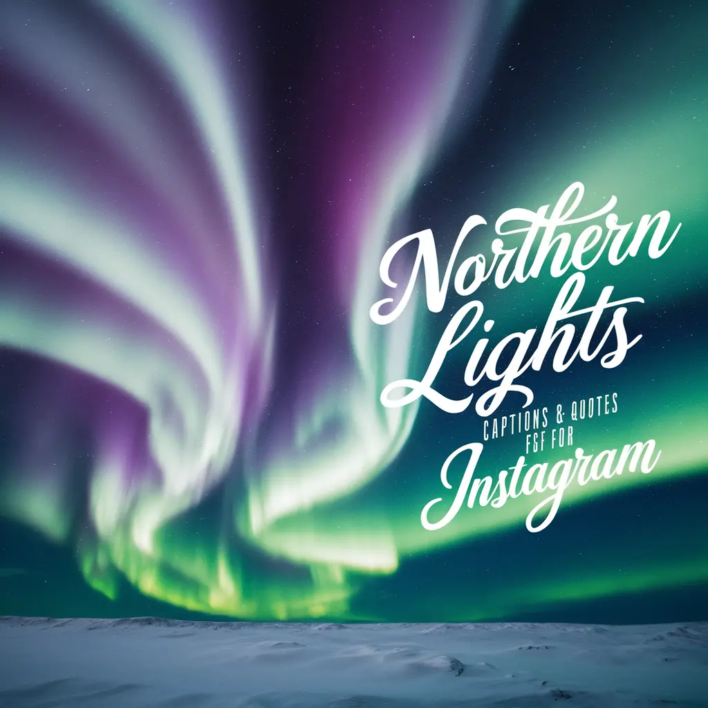 Northern Lights Captions And Quotes For Instagram