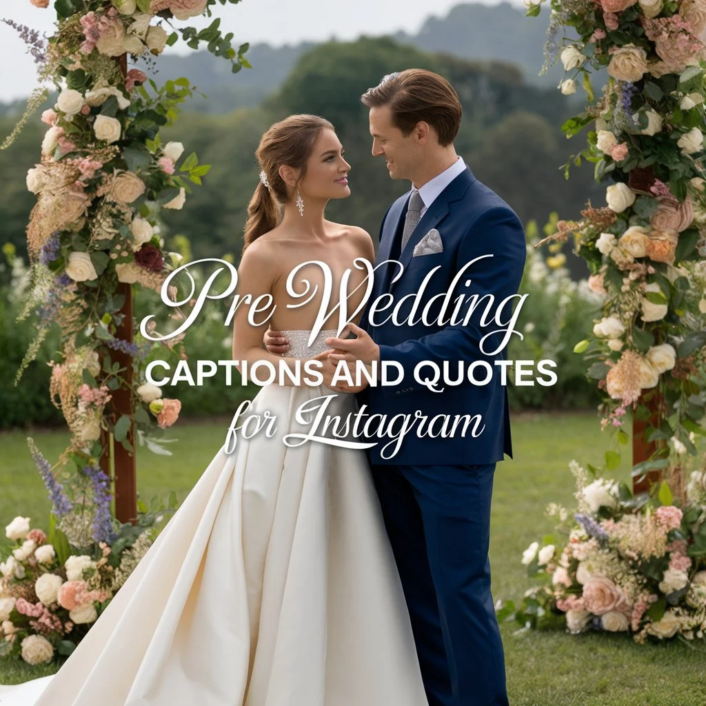 Pre-wedding Captions And Quotes For Instagram