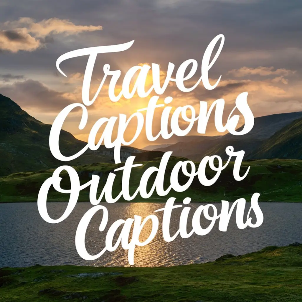 Travel Captions, Outdoor Captions: