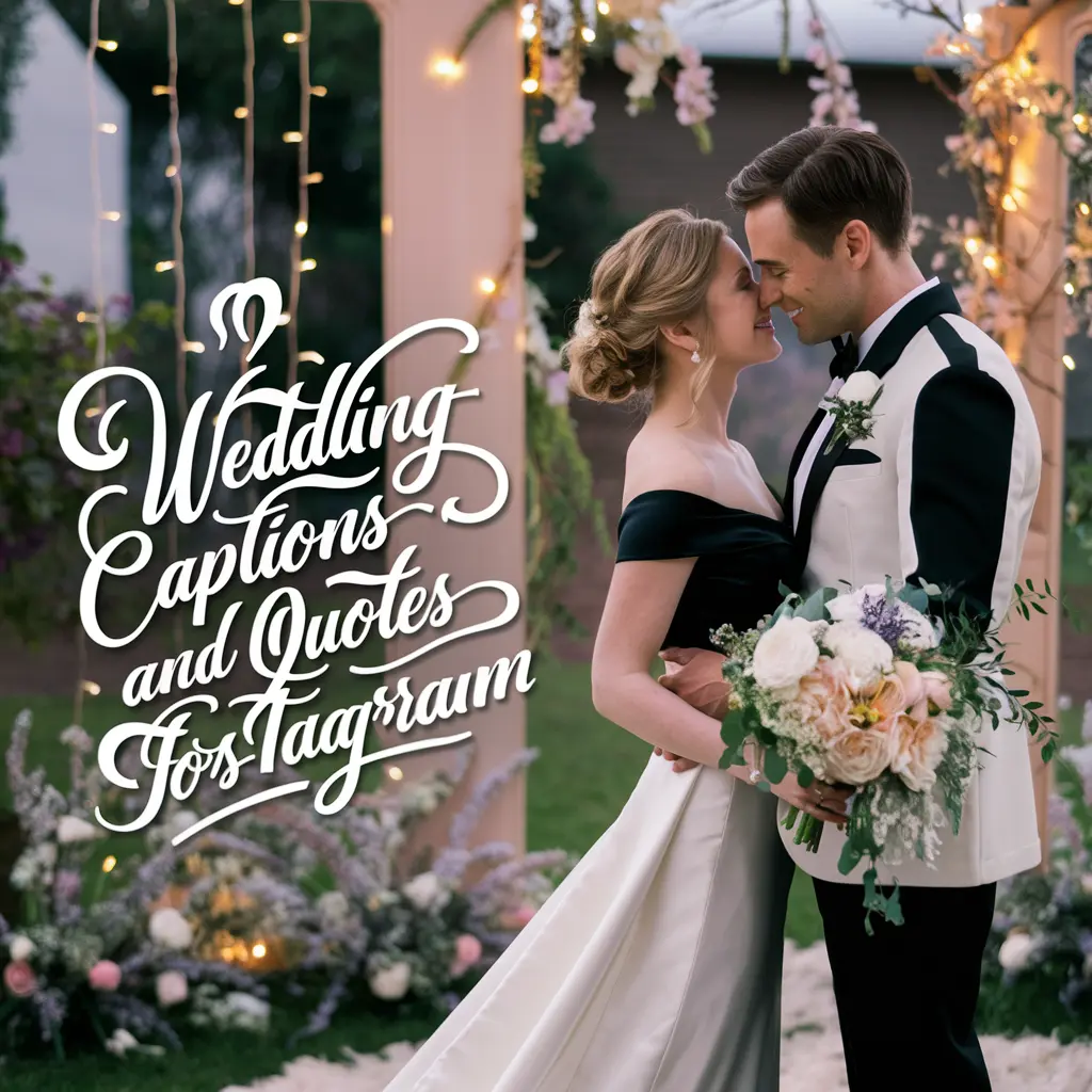 Wedding Captions And Quotes For Instagram