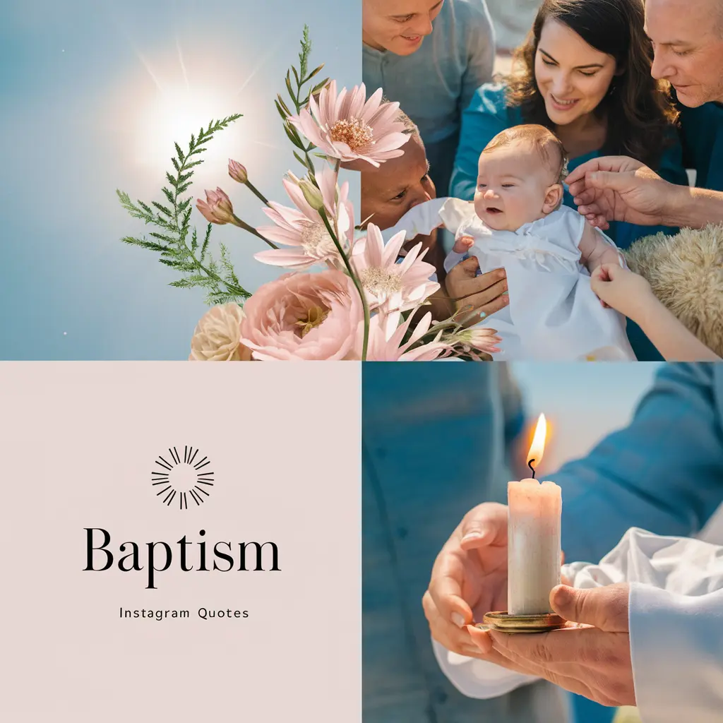 Baptism Captions For Instagram And Quotes