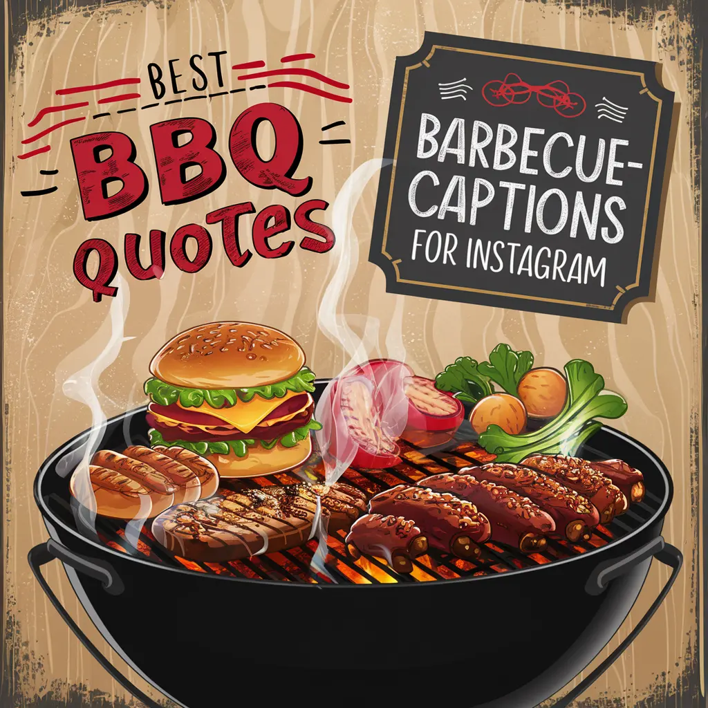Best BBQ Quotes | Barbecue Captions For Instagram