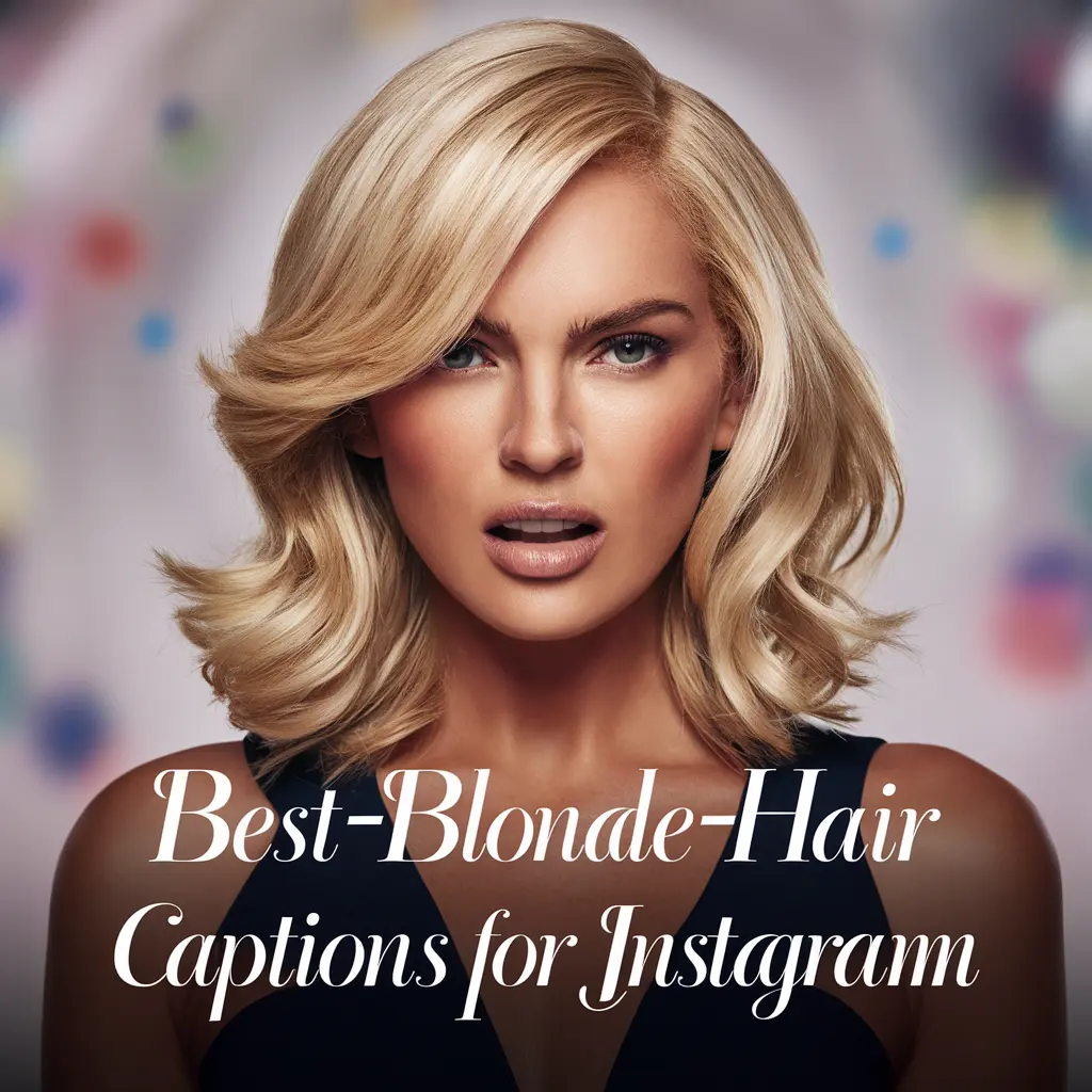 Best Blonde Hair Captions For Instagram