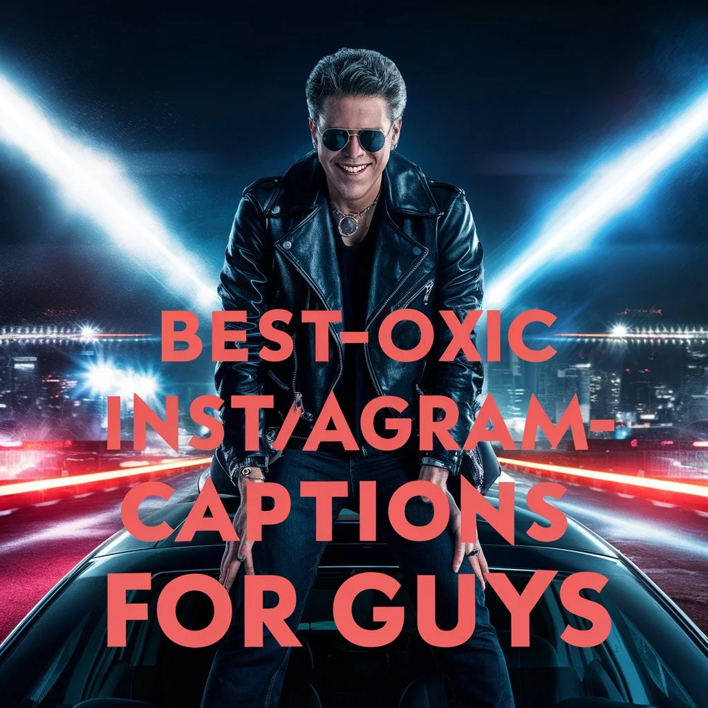 Best Toxic Instagram Captions For Guys