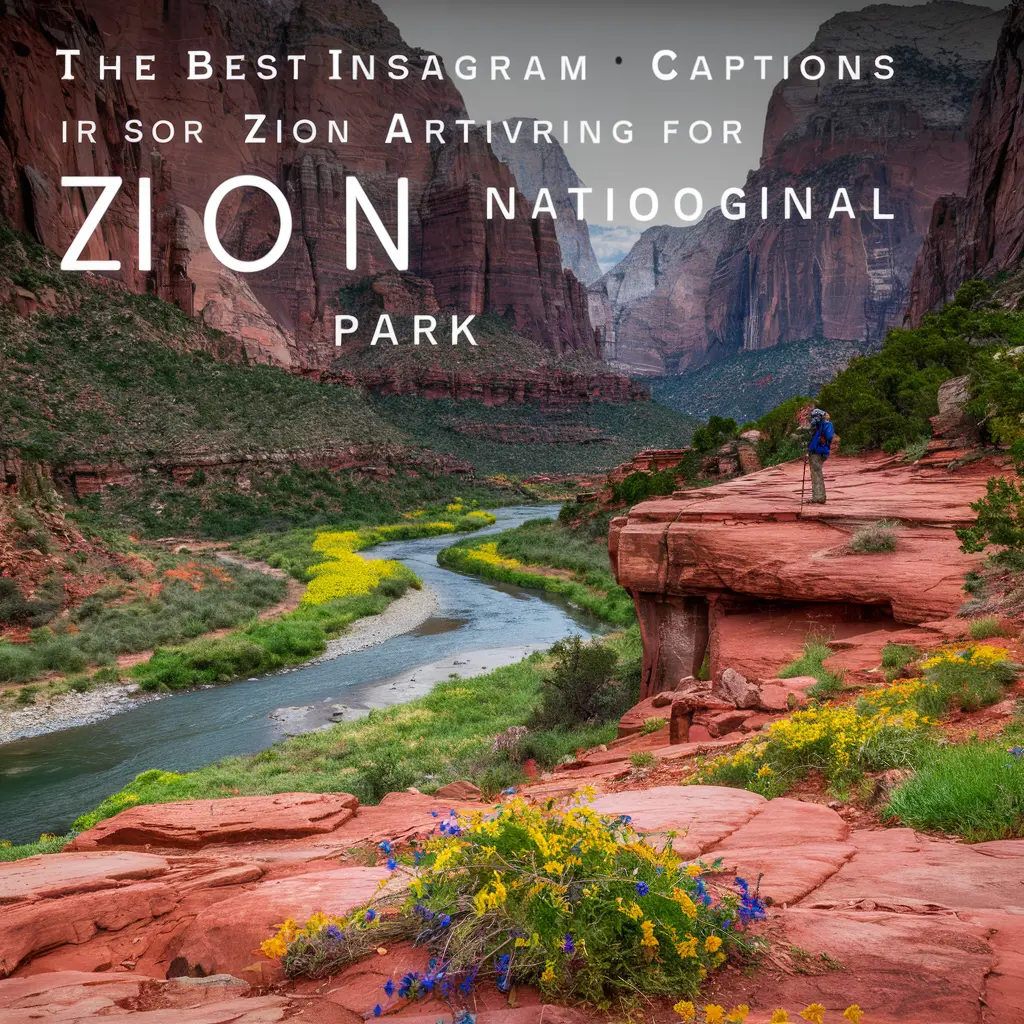 Best Zion National Park Instagram Captions