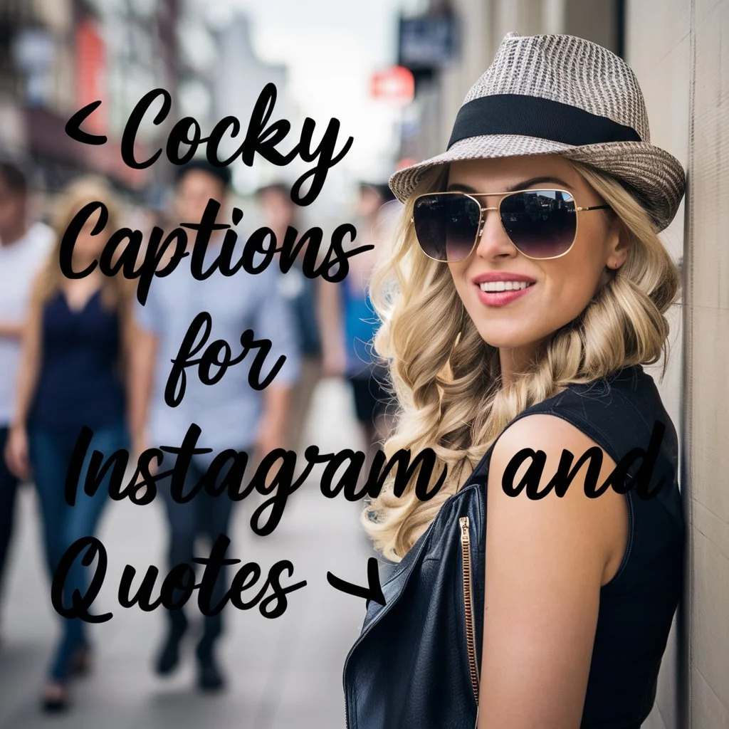 Cocky Captions For Instagram And Quotes