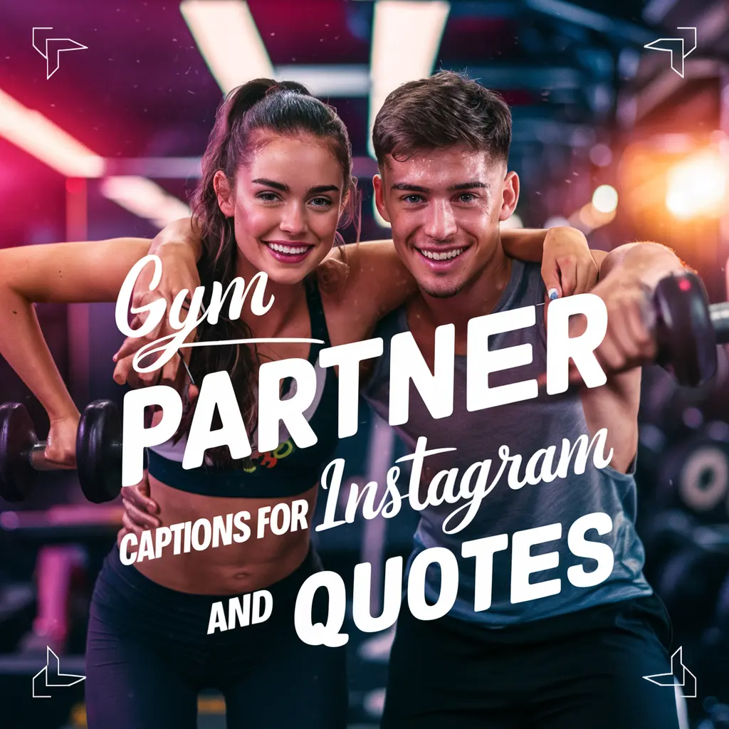 Gym Partner Captions For Instagram & Quotes