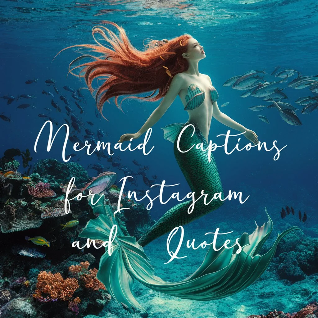Mermaid Captions For Instagram And Quotes