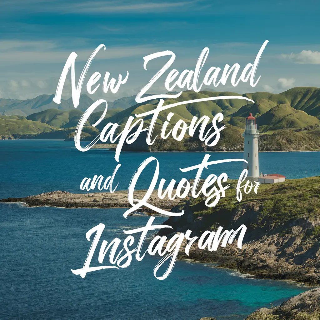 New Zealand Captions And Quotes For Instagram