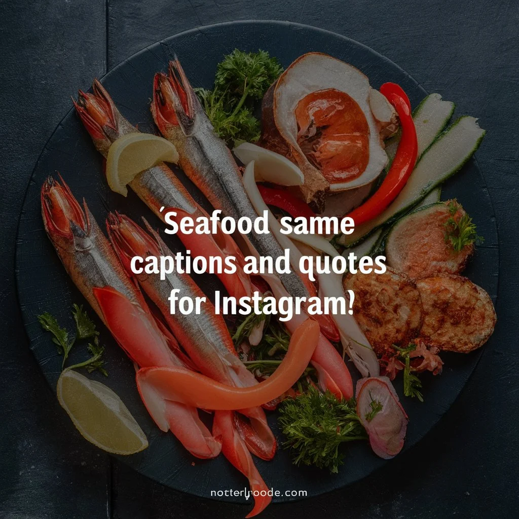 Seafood Captions And Quotes For Instagram