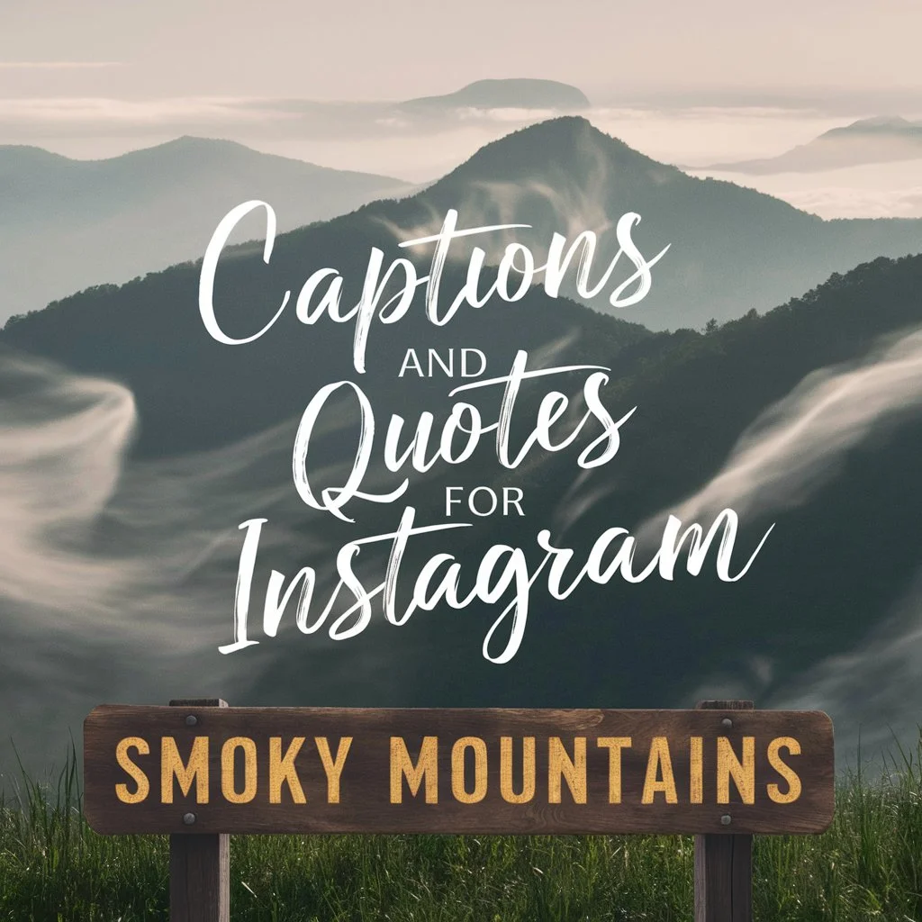 Smoky Mountains Captions And Quotes For Instagram