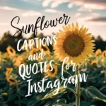 Sunflower Captions and Quotes for Instagram