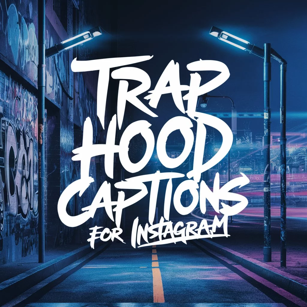 Trap Hood Captions For Instagram