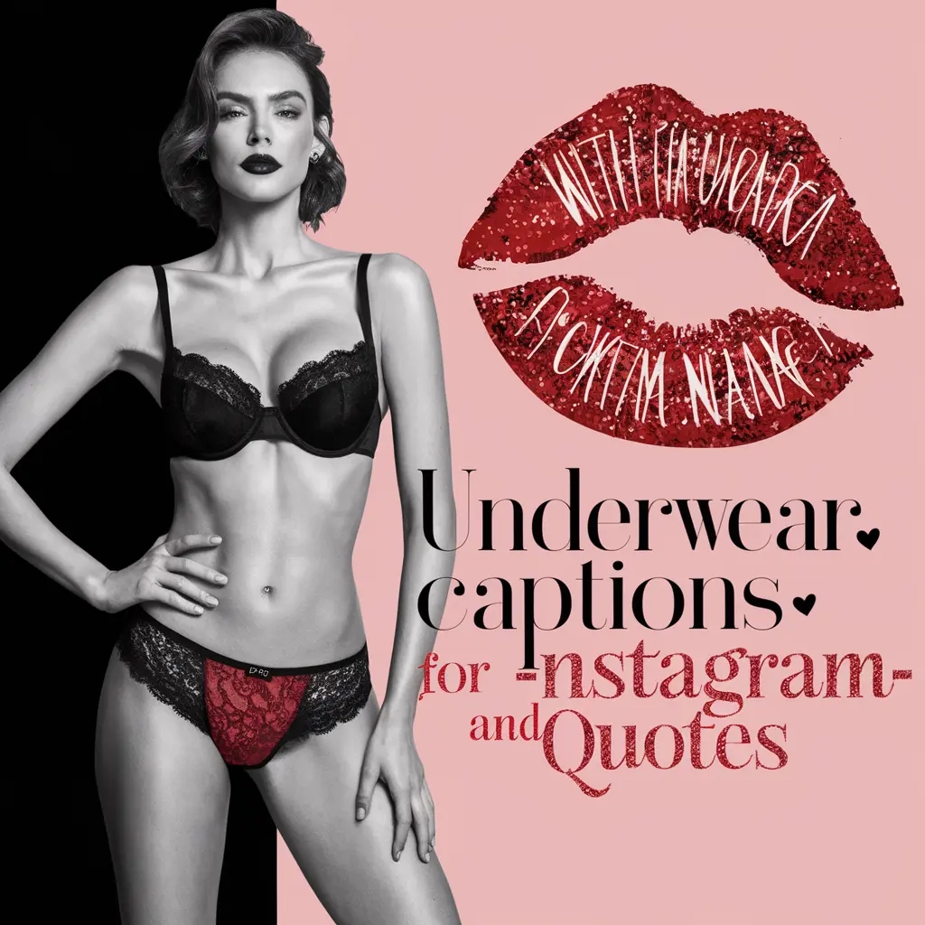 Underwear Captions For Instagram & Quotes