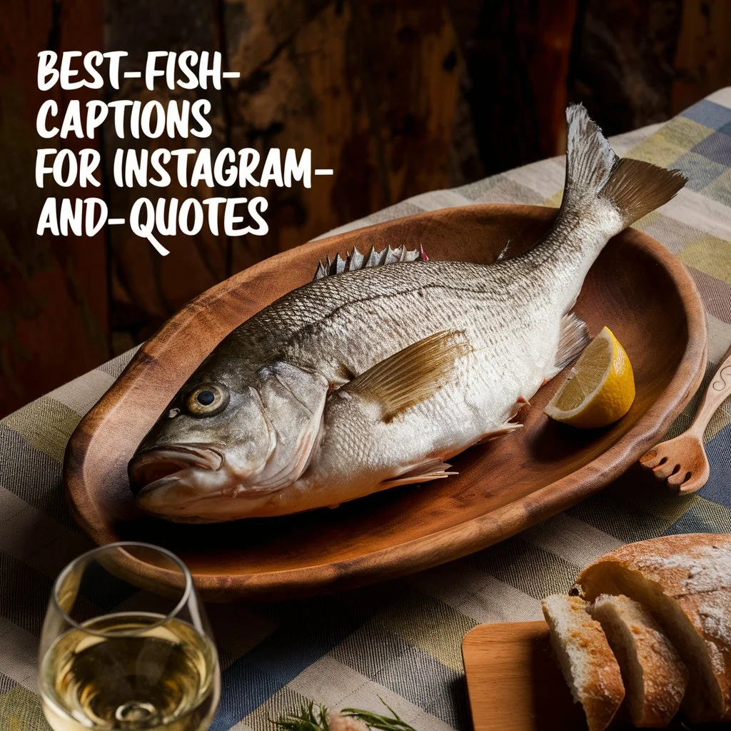 Best Fish Captions For Instagram & Quotes