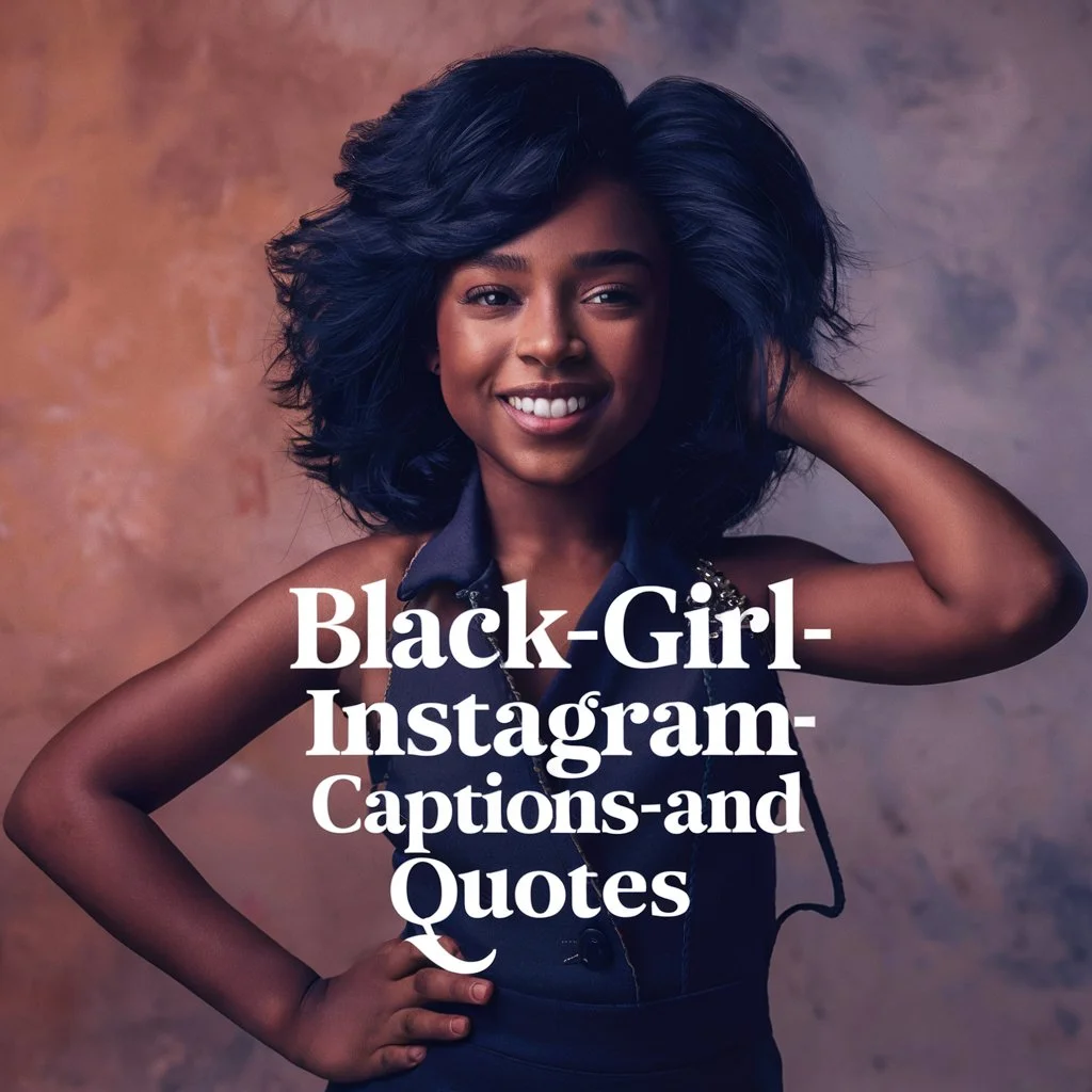 Black Girl Instagram Captions & Quotes