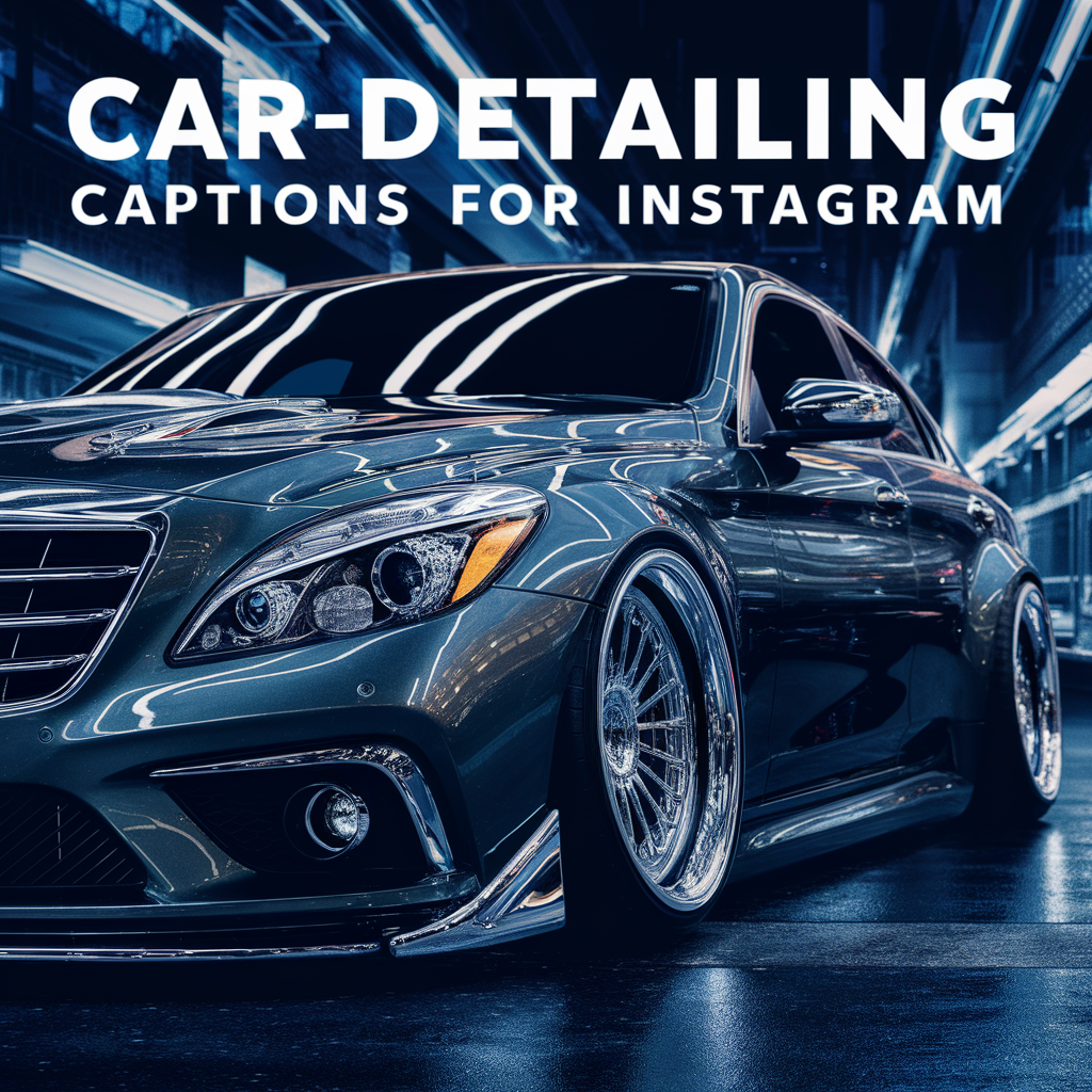 Car Detailing Captions For Instagram