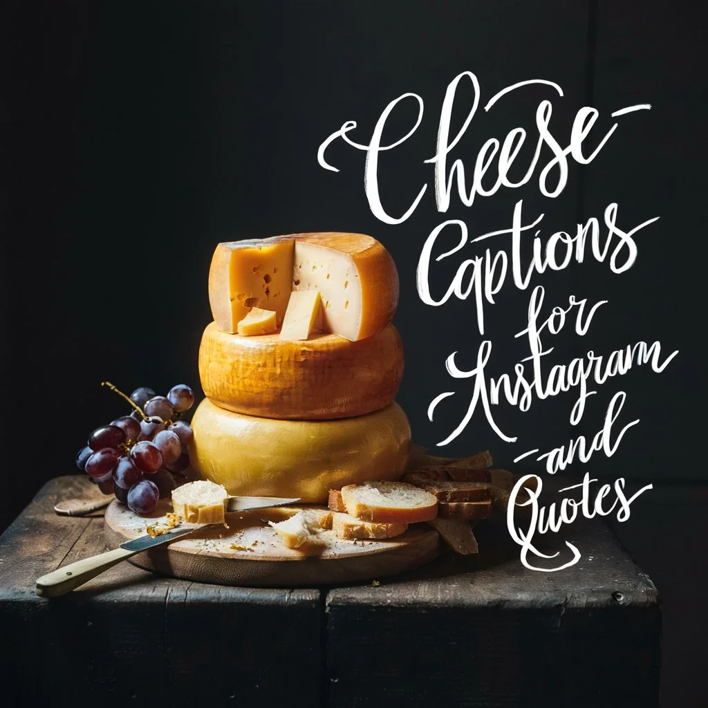 Cheese Captions For Instagram & Quotes