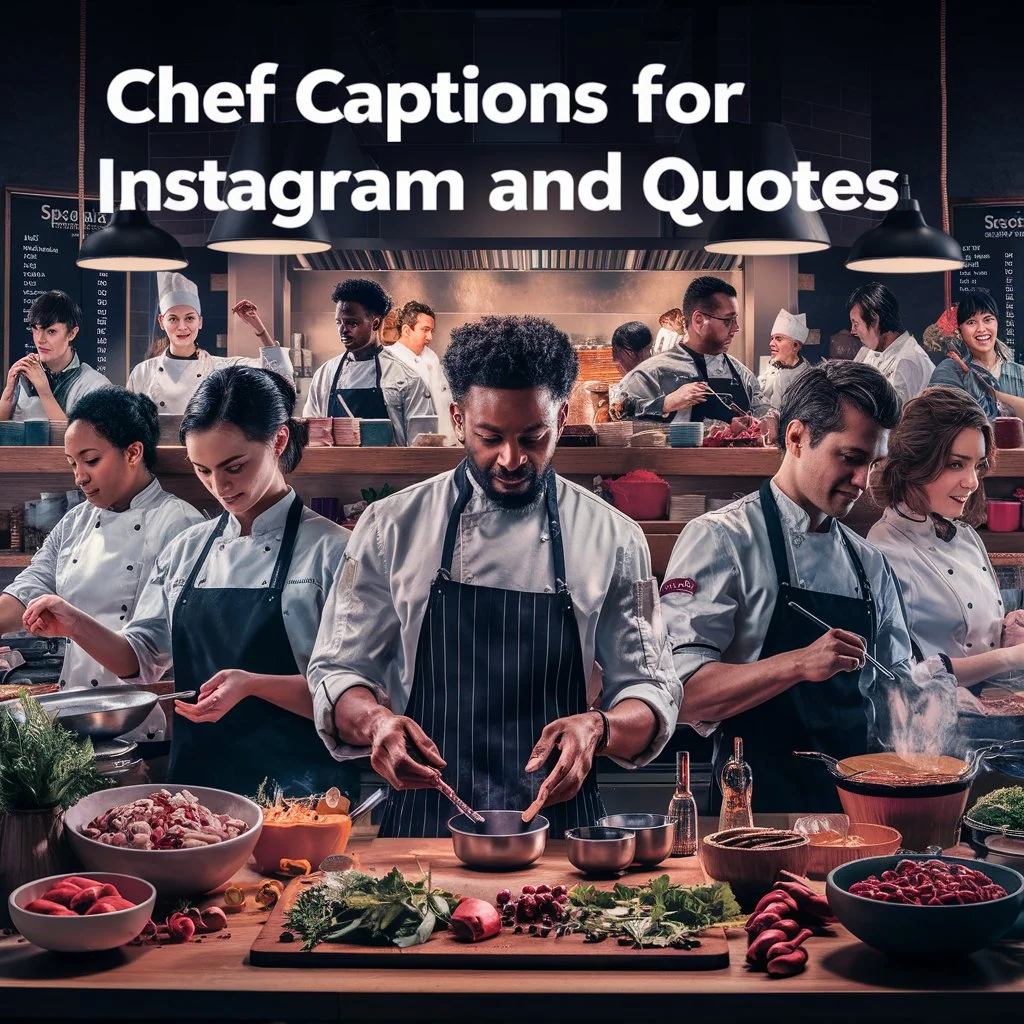 Chef Captions For Instagram & Quotes