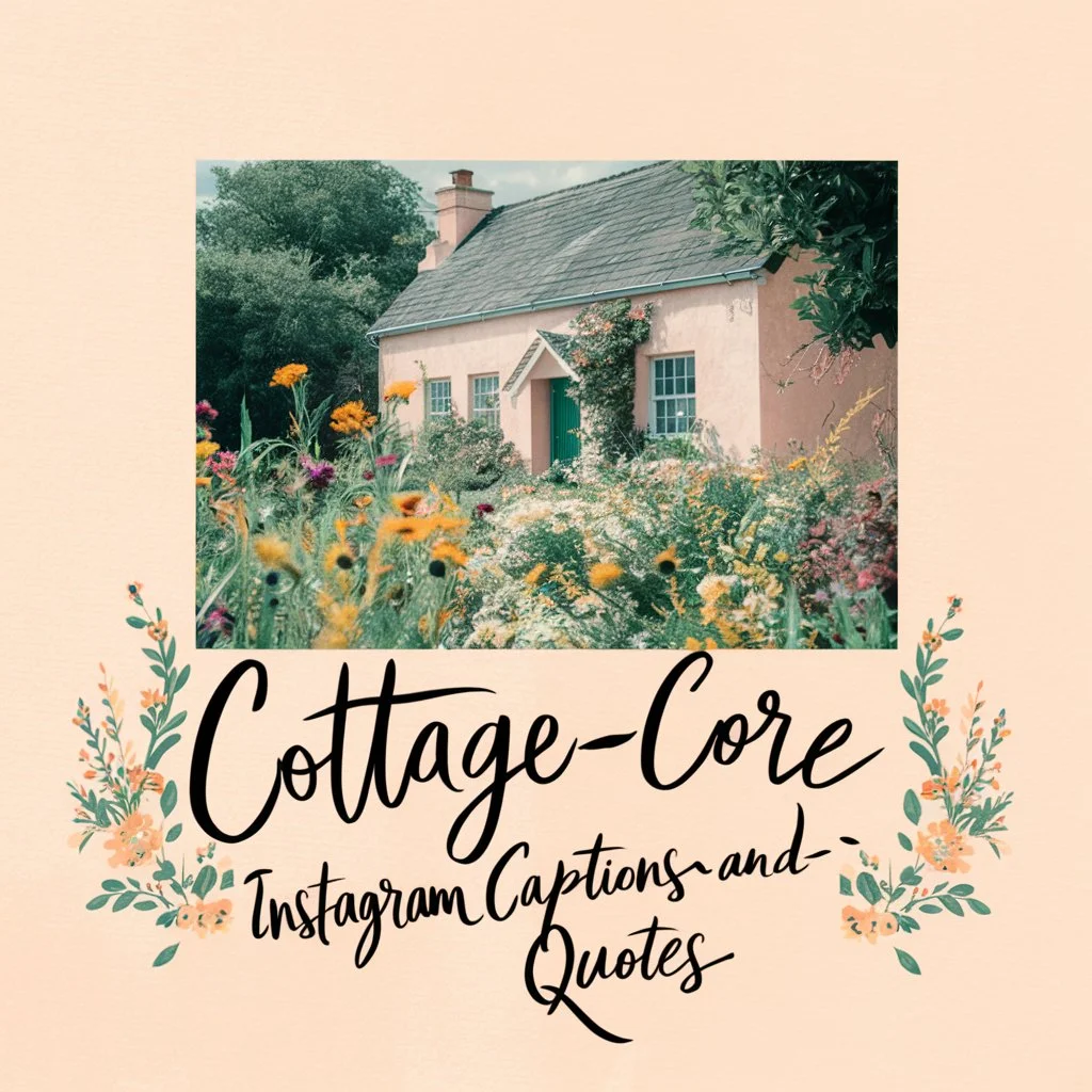 Cottagecore Instagram Captions And Quotes 