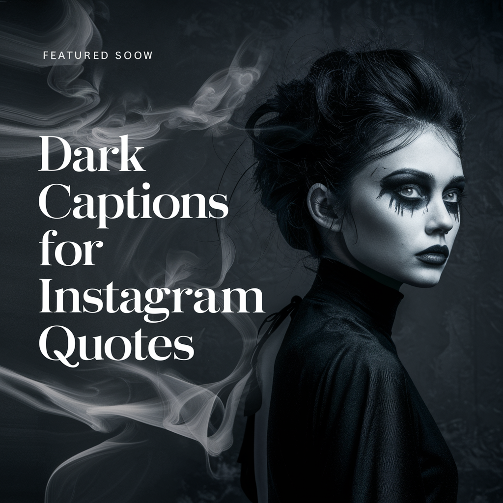 Dark Captions For Instagram & Quotes