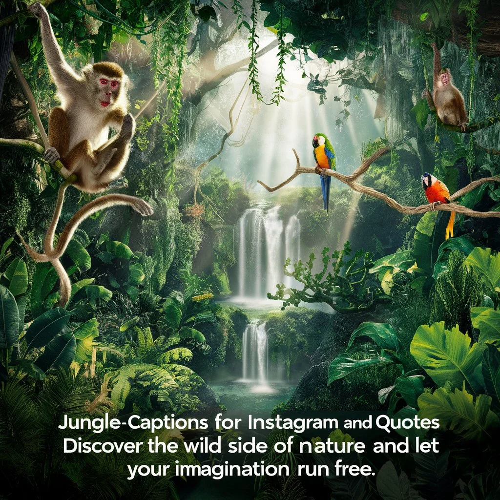 Jungle Captions For Instagram & Quotes