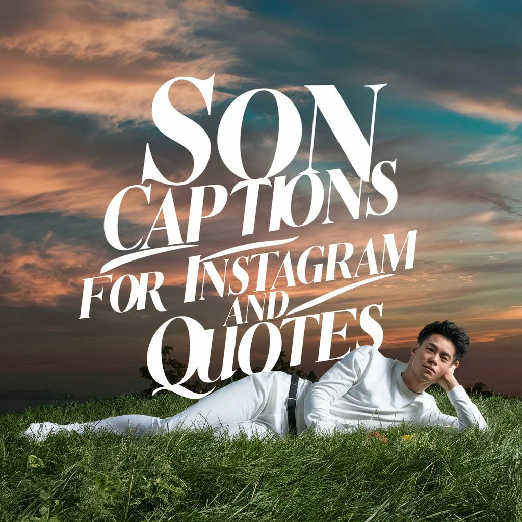 Son Captions For Instagram And Quotes