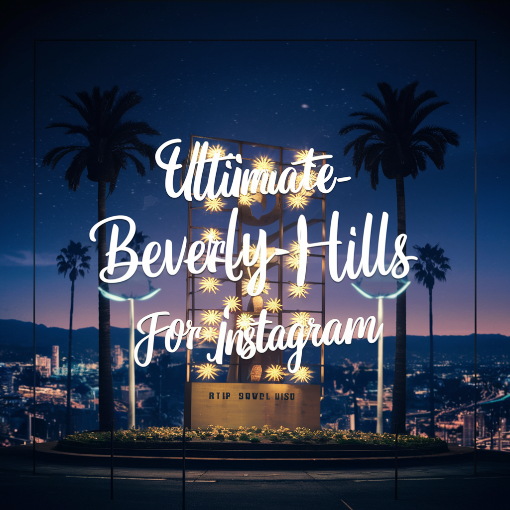 Ultimate Beverly Hills Captions For Instagram 🌴