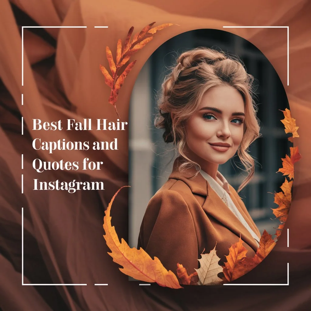 Best Fall Hair Captions and Quotes for Instagram 🍂💇‍♀️