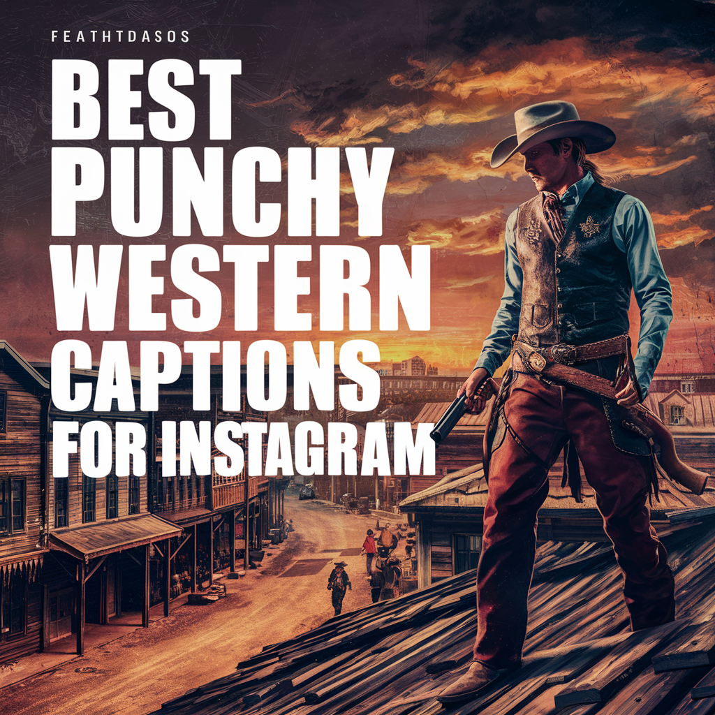 Best Punchy Western Captions For Instagram