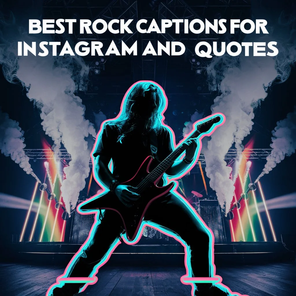 Best Rock Captions For Instagram & Quotes