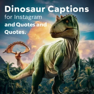 Dinosaur Captions For Instagram & Quotes