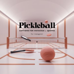 Pickleball Captions For Instagram & Quotes