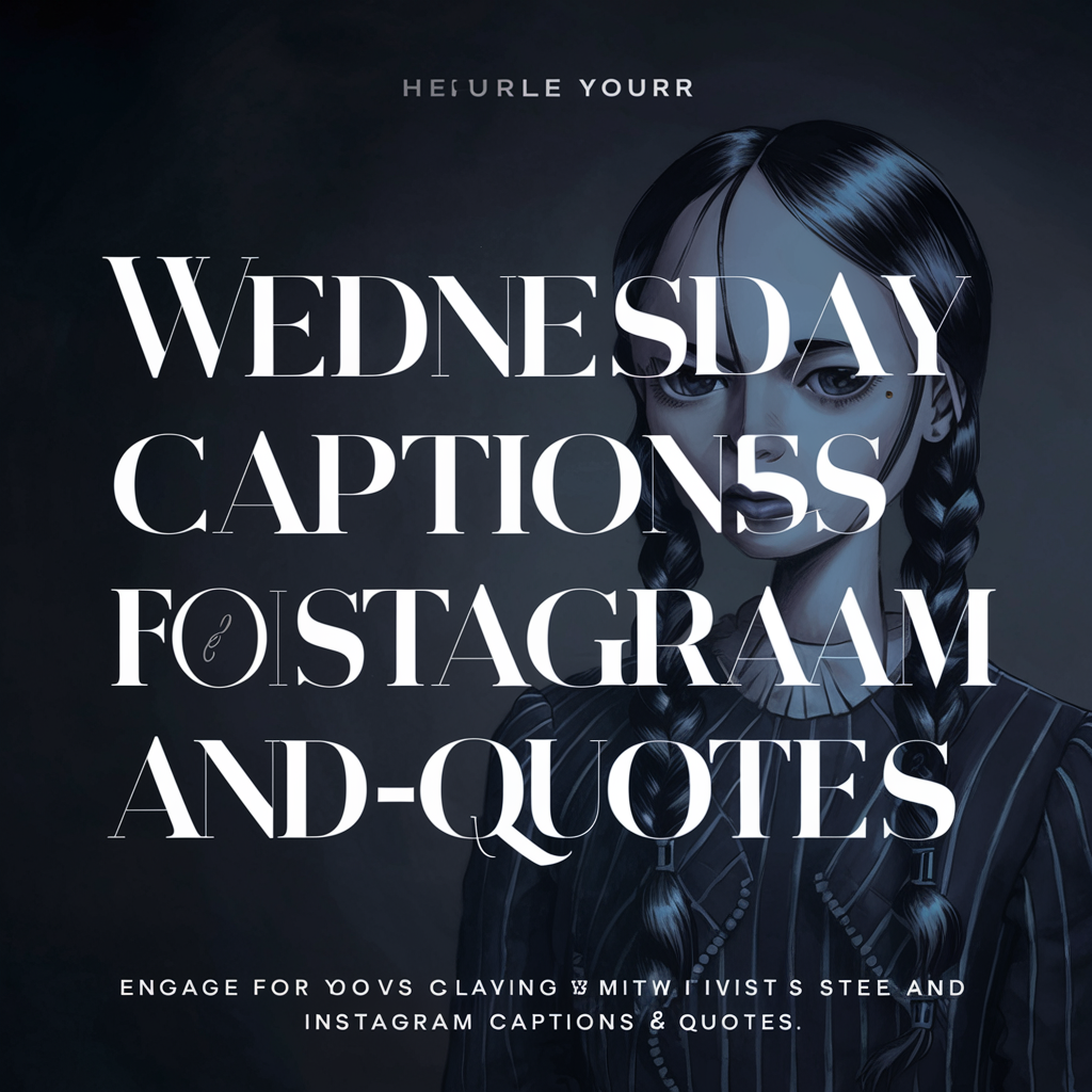 Wednesday Captions For Instagram & Quotes