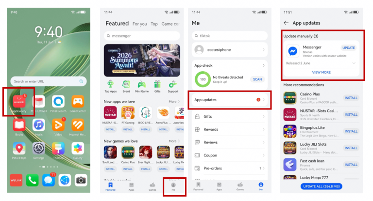Huawei Messenger: Fix Updates and Missing Notifications Huawei Messenger: Fix Updates and Missing Notifications